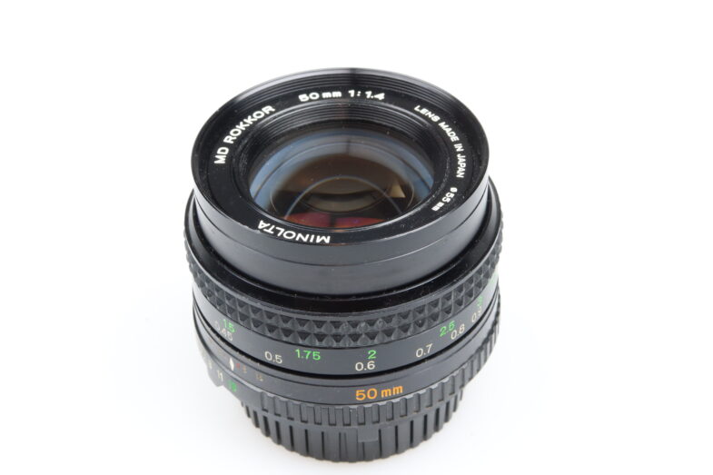 Minolta MD Rokkor 50mm f1.4 Objektiv Lens 98815 - Image 3