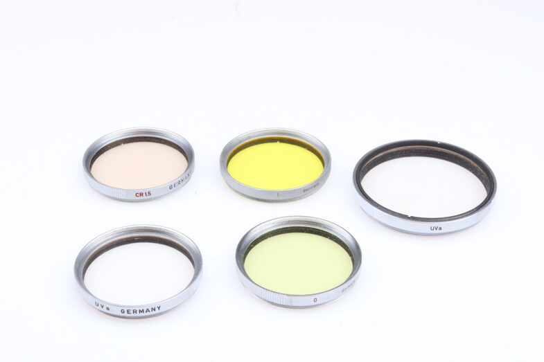 Leica UVa CR1,5 gelb Filter E39 UVa E46 Filter Leitz 98816 SET - Image 2