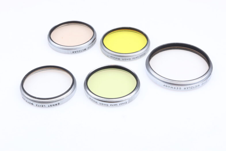 Leica UVa CR1,5 gelb Filter E39 UVa E46 Filter Leitz 98816 SET - Image 3