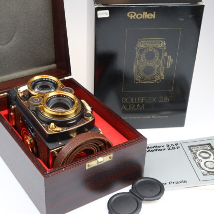 Rolleiflex 2,8F Aurum Gold Edition Kamera