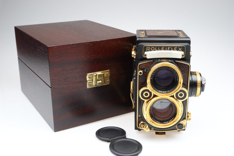 Rolleiflex 2,8F Aurum Gold Edition Xenotar 80mm mint condition Rollei 98924 - Image 2