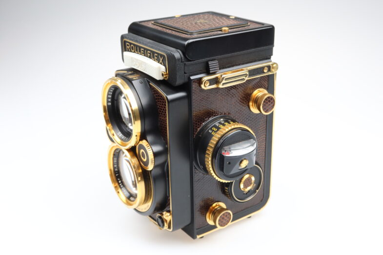 Rolleiflex 2,8F Aurum Gold Edition Xenotar 80mm mint condition Rollei 98924 - Image 4