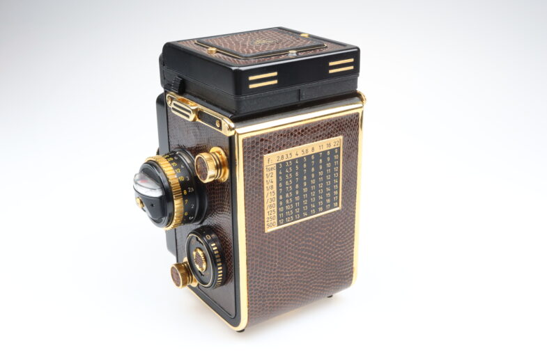 Rolleiflex 2,8F Aurum Gold Edition Xenotar 80mm mint condition Rollei 98924 - Image 5