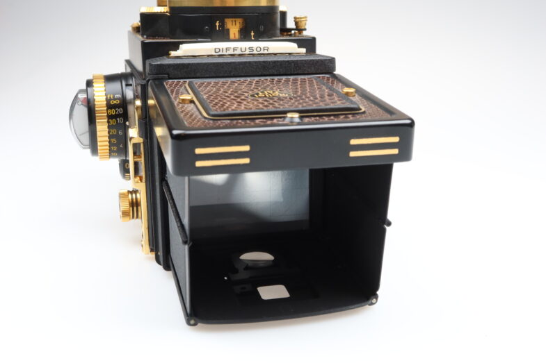 Rolleiflex 2,8F Aurum Gold Edition Xenotar 80mm mint condition Rollei 98924 - Image 8