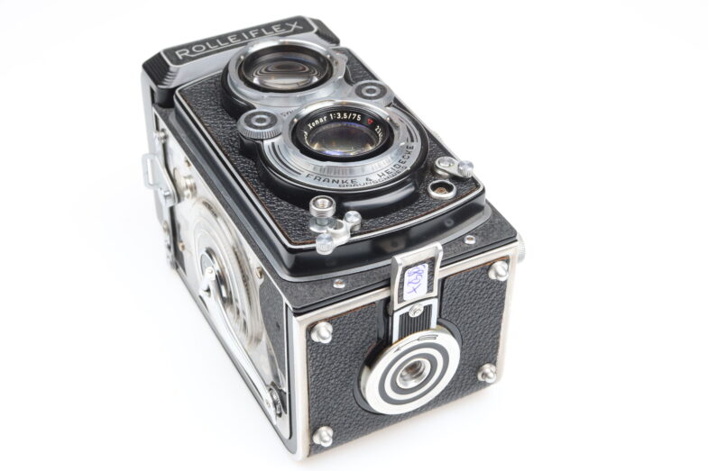 Rolleiflex "Transparent Model" Kamera Xenar 75mm f3.5 lens Rollei 98927 top condition - Image 8
