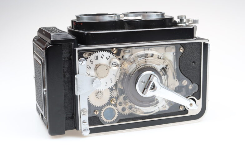 Rolleiflex "Transparent Model" Kamera Xenar 75mm f3.5 lens Rollei 98927 top condition - Image 9