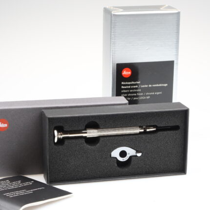 Leica Rückspulkurbel silber Rewind crank for Leica MP 14437 Leitz