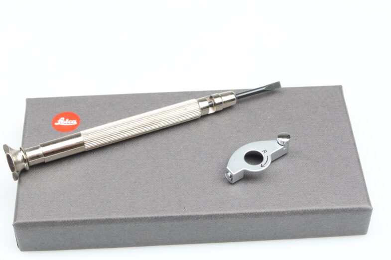 Leica Rückspulkurbel silber Rewind crank for Leica MP 14437 98958 near mint - Image 2