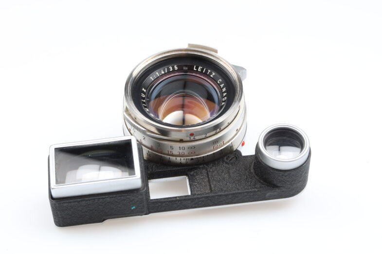 Leica Summilux M 35mm f1.4 Steel Rim Objektiv Ollux Hood Leitz 98960 – Bild 7