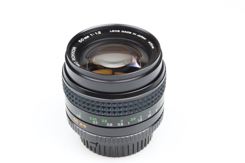 Minolta MD Rokkor 50mm f1.2 Objektiv Lens 98966 near mint wie neu – Bild 3
