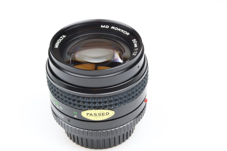 Minolta MD Rokkor 50mm f1.2 Objektiv Lens 98966 near mint wie neu – Bild 6