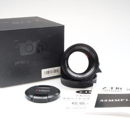 7Artisans 55mm f1.4 Objektiv