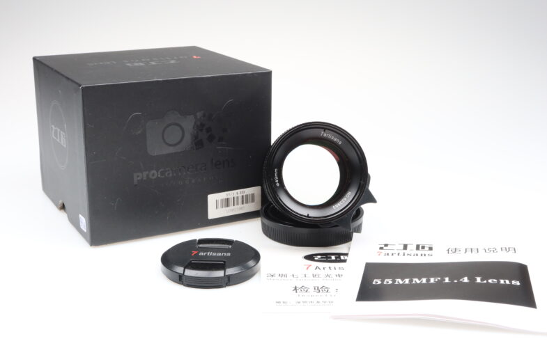 7Artisans 55mm f1.4 Objektiv