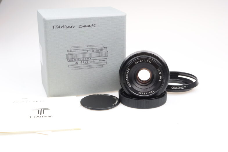 TTArtisan 25mm f2 Objektiv
