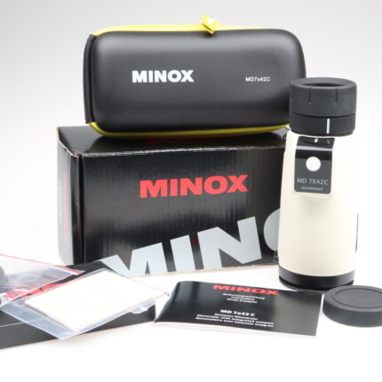 Minox Kompass Spektiv Scope weiß MD 7x42C