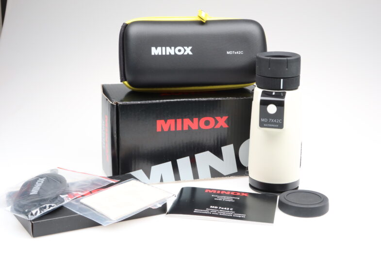Minox Kompass Spektiv Scope weiß MD 7x42C