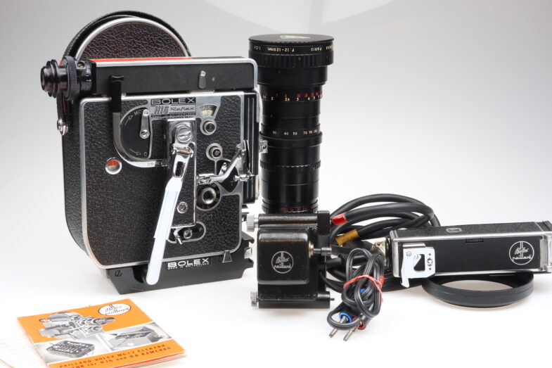 Bolex H16 Reflex Kamera Angenieux Zoom 12-120mm f2.2 lens