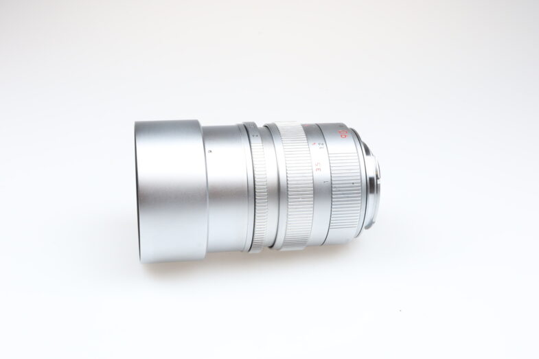 Leica Summicron M 90mm f2 E55 chrome silber 11137 Objektiv lens Leitz 98987 near mint - Image 2