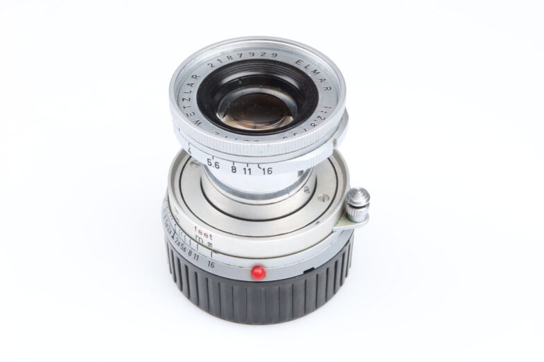 Leica Elmar M 50mm f2.8 Objektiv lens shade 12585 Leitz 98982 - Image 3