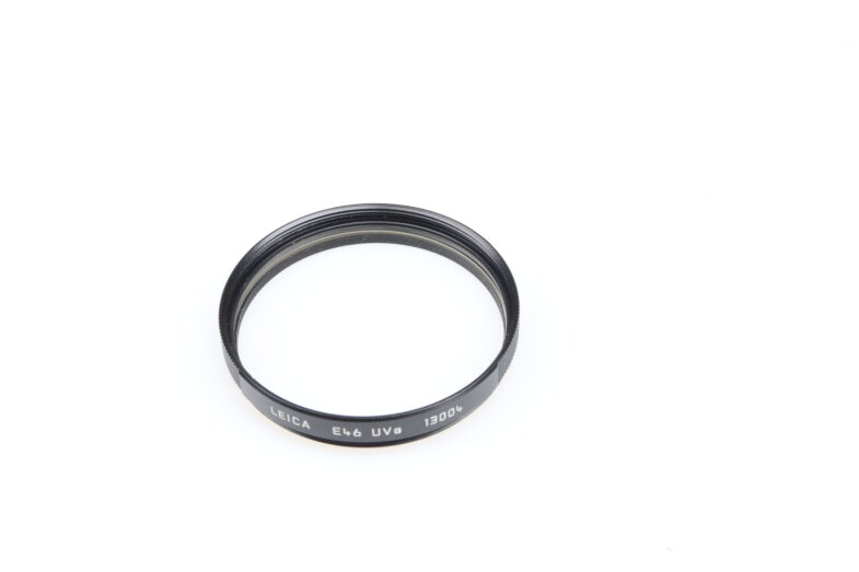 Leica UVa Filter E46 13004 schwarz Leitz 98992 near mint wie neu – Bild 2