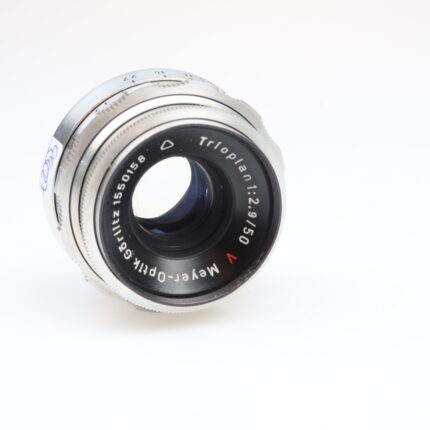 Meyer Görlitz Trioplan 50mm f2.9 red V Objektiv