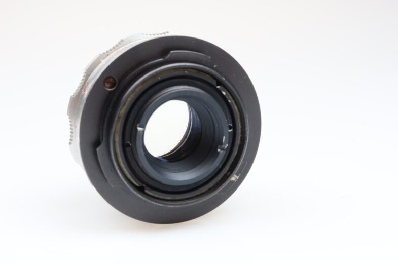 Meyer Görlitz Trioplan 50mm f2.9 red V Objektiv  Exa  Mount 99027 - Image 7