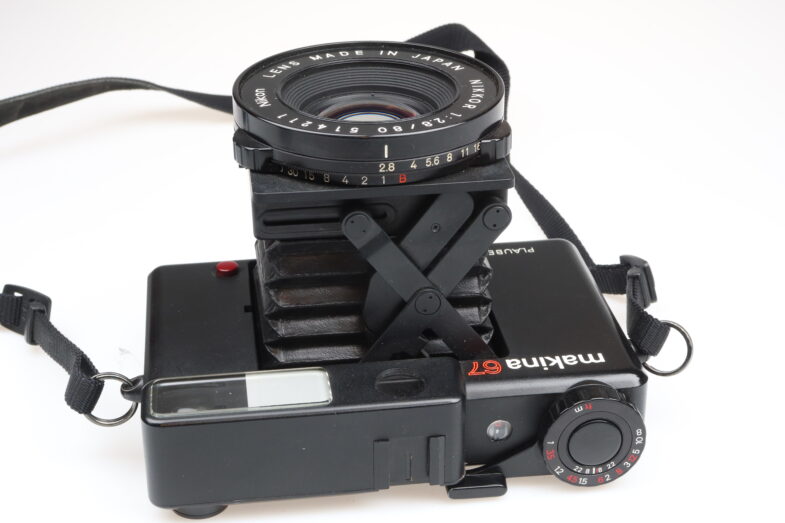Plaubel Makina 67 Kamera camera Nikkor 80mm f2.8 Objektiv lens 99074 – Bild 5