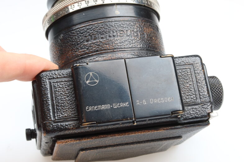 Ernemann Ermanox Kamera camera  Ernostar 10cm f2 Objektiv lens 99062 - Image 4