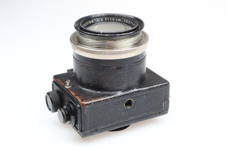 Ernemann Ermanox Kamera camera  Ernostar 10cm f2 Objektiv lens 99062 - Image 9