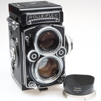 Rolleiflex 2,8F Kamera Xenotar 80mm f2.8 lens Rollei