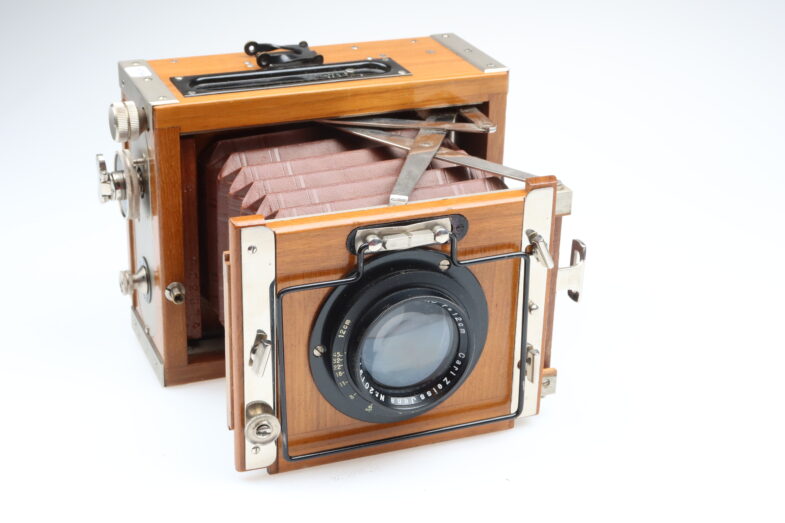 Contessa Nettel 6x9 Holzkamera Zeiss Tessar 120mm f3.5 lens 99058 near mint – Bild 2