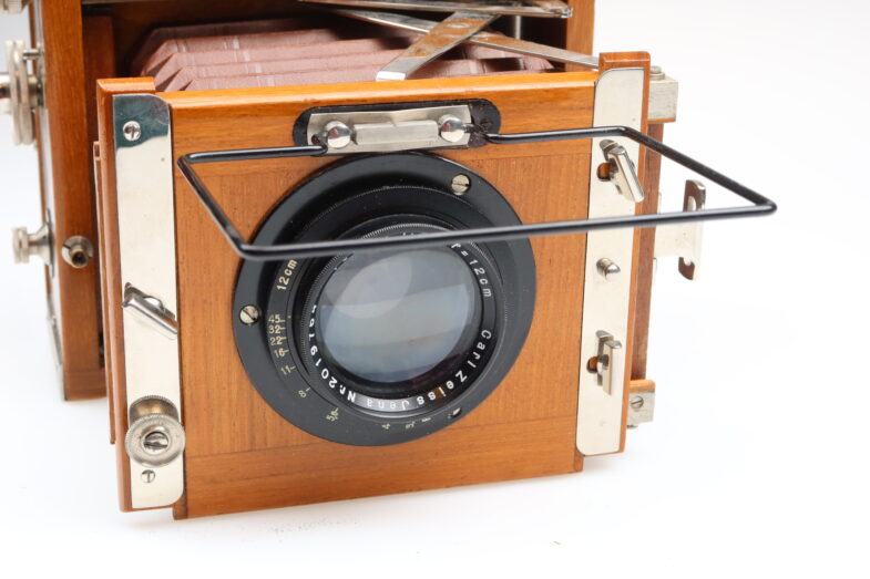 Contessa Nettel 6x9 Holzkamera Zeiss Tessar 120mm f3.5 lens 99058 near mint – Bild 3