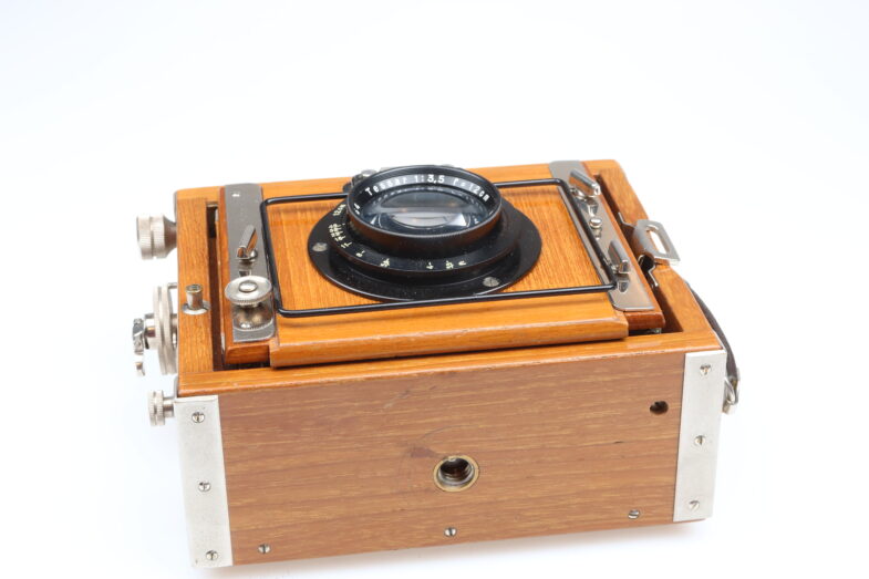 Contessa Nettel 6x9 Holzkamera Zeiss Tessar 120mm f3.5 lens 99058 near mint – Bild 9