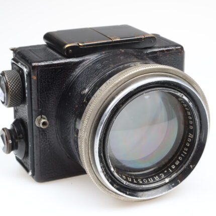 Ernemann Ermanox Kamera camera Ernostar 10cm f2 Objektiv