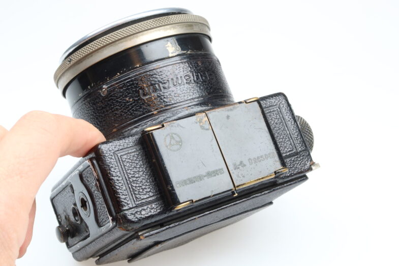 Ernemann Ermanox Kamera camera Ernostar 10cm f2 Objektiv 92847 - Image 4