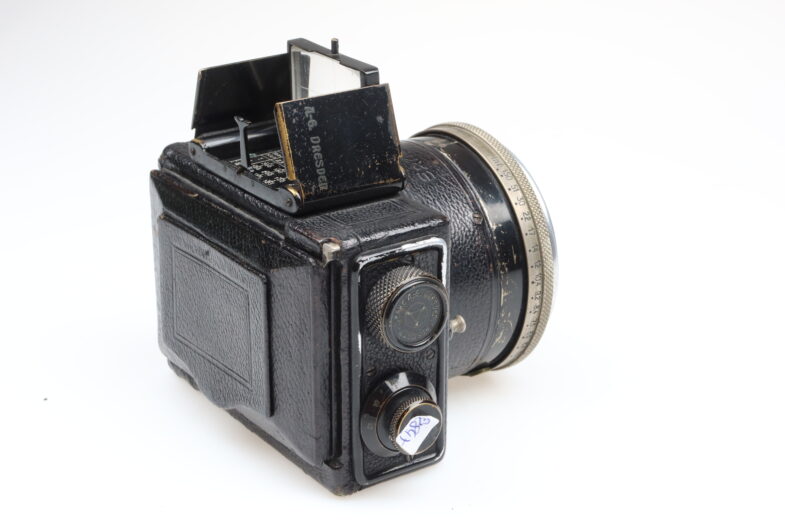 Ernemann Ermanox Kamera camera Ernostar 10cm f2 Objektiv 92847 - Image 6