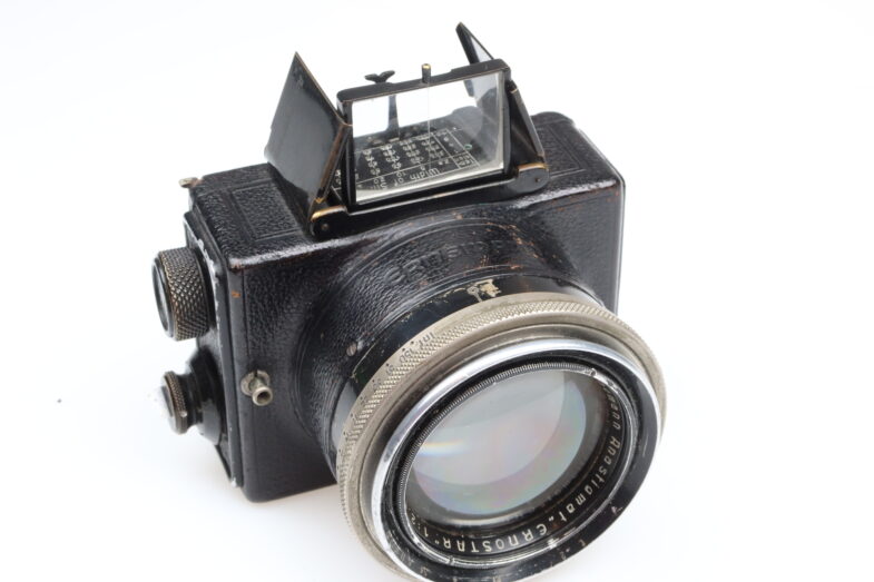 Ernemann Ermanox Kamera camera Ernostar 10cm f2 Objektiv 92847 - Image 7
