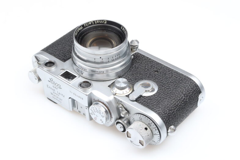 Leica IIIF Vorlaufwerk Kamera Camera Summitar 50mm f2 Objektiv Leitz 99072 - Image 6