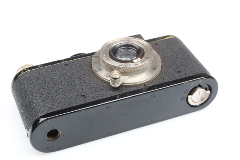 Leica IC black nickel Kamera Camera Elmar 50mm f3.5 Objektiv Leitz 99079 - Image 6