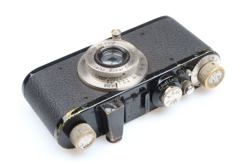 Leica IC black nickel Kamera Camera Elmar 50mm f3.5 Objektiv Leitz 99079 - Image 7