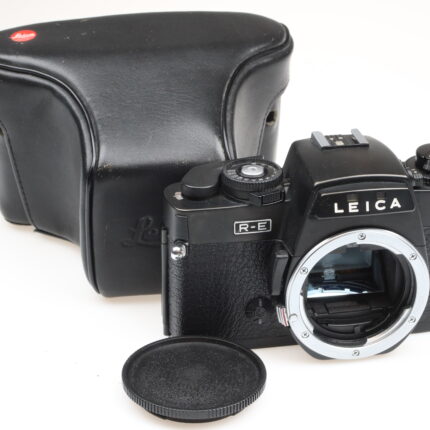 Leica R-E black schwarz 35mm Film Kamera Camera Body Leitz