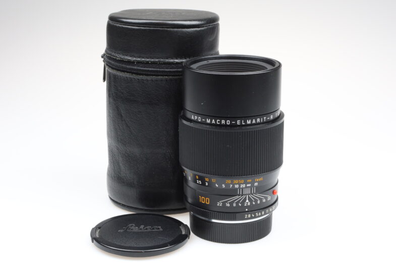 Leica Apo Macro Elmarit R 100mm f2.8 E60 Objektiv lens Leitz