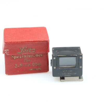 Leica SUOOQ black paint Spezialsucher Sucher 2,8cm View finder Leitz