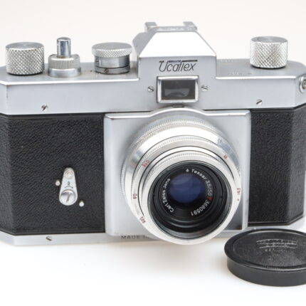 Ucaflex UCA Flensburg Kamera Camera Zeiss Tessar 50mm f3.5 Objektiv