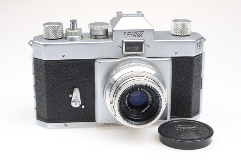 Ucaflex UCA Flensburg Kamera Camera Zeiss Tessar 50mm f3.5 Objektiv