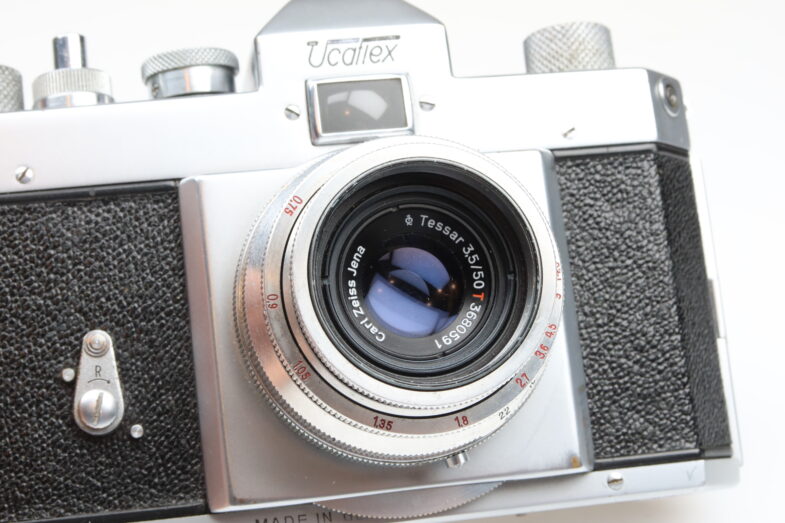 Ucaflex UCA Flensburg Kamera Camera Zeiss Tessar 50mm f3.5 Objektiv 99105 - Image 6