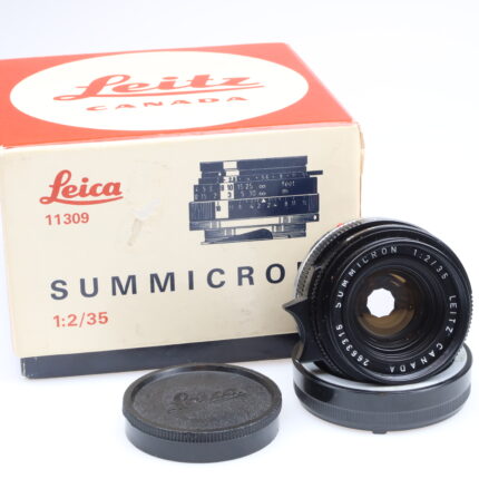 Leica Summicron M 35mm f2 11309 Objektiv lens