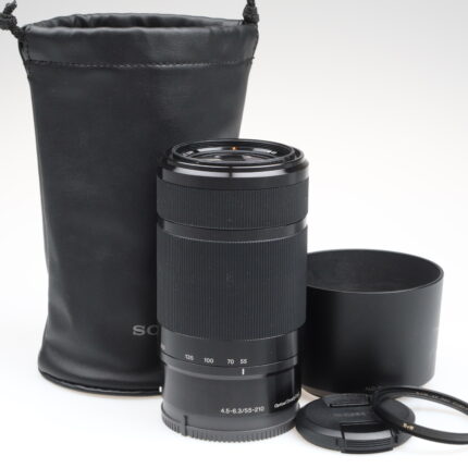 Sony E 55-210mm f4.5-6.3 OSS Objektiv Lens Sony E Anschluss mount