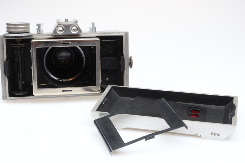 NAVAX Kamera Camera Steiner Anastigmat red V 75mm f3.5 Objektiv 99107 - Image 8