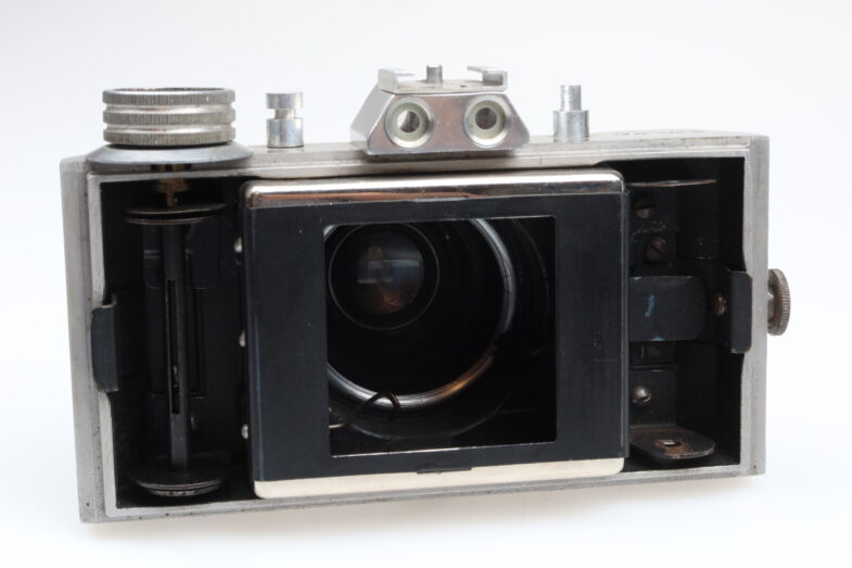 NAVAX Kamera Camera Steiner Anastigmat red V 75mm f3.5 Objektiv 99107 - Image 10